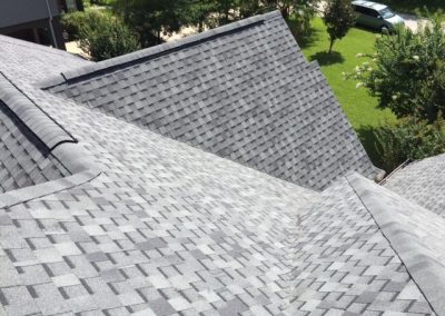 Steep roofing ridge vent